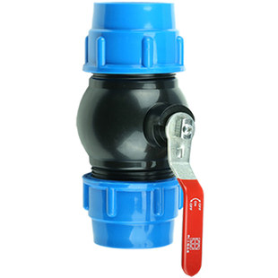 pe管快接球阀开关阀门快速活接水管接头配件大全管件4分6分1寸25