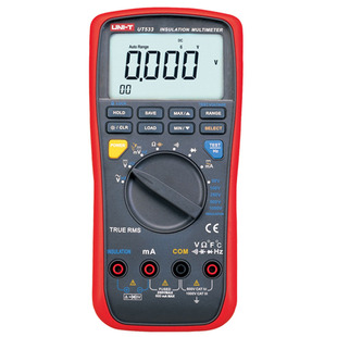 优利德UT533绝缘数字万用表 绝缘电阻测试仪手持式兆欧表电子摇表