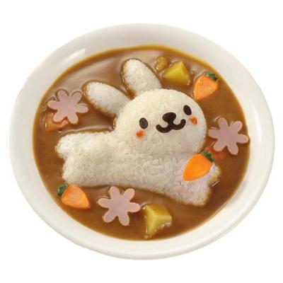 兔子海豚太阳花饭团模具