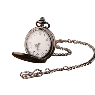 包邮光面专属定制照片刻字复古怀表男女翻盖礼物时尚非机械石英表