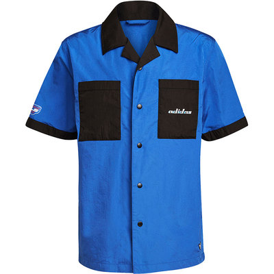 男子短袖翻领衬衣运动T恤