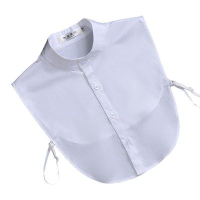 高端质量大码立装商务风假领子