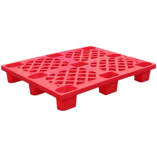 多色网格九脚塑料托盘叉车防潮垫板栈板地台地堆彩色拖盘托板卡板