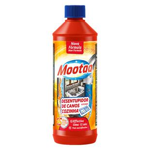 mootaa厨房水槽管道疏通剂强力溶解堵塞油污下水道凝胶疏通液