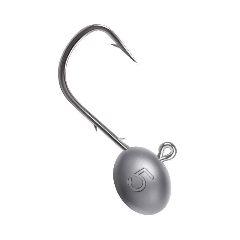 路亚根钓钩微物铅头钩微铅慕斯达卷尾T尾软饵小号勾鳜鱼翘嘴假饵