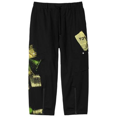 Y3山本耀司春季情侣款宽松直筒裤