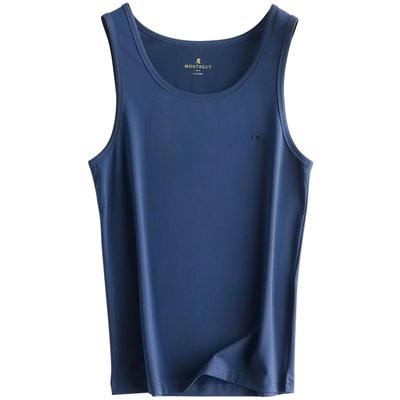 梦特娇莱卡棉男士运动背心