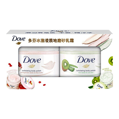 多芬冰激凌磨砂膏去角质