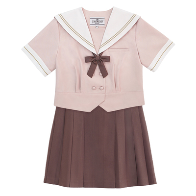 月野家理川女子学院原创jk水手服