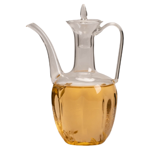 夏日围炉冰茶工具器皿全套冷萃泡茶壶泉煮冰茶桶玻璃茶具配件套装