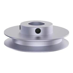 铝合金皮带轮单槽A型皮带轮电机马达皮带传动带轮a型三角皮带轮盘