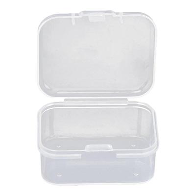 透明收纳盒带盖便携式迷你小盒子