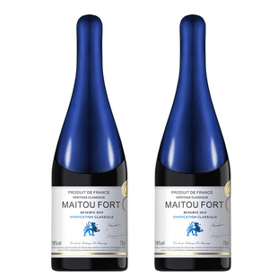 法国进口红酒16度礼盒装蜡帽高度葡萄酒搭女士低度微醺酒送礼好酒