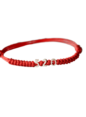 手链数字小众情侣闺蜜编织转运