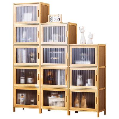 木马人书柜现代简约带门防尘格子