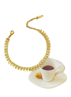 新款小众简约时尚链条手链女可替换包包配件高档不掉色原创设计