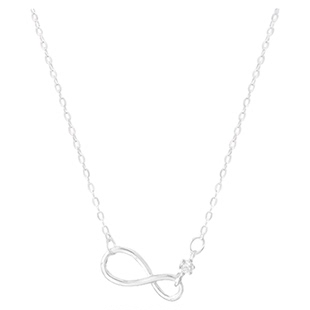 极简风无限符号项链女配饰精致百搭超细锁骨链轻奢高级感韩系颈链