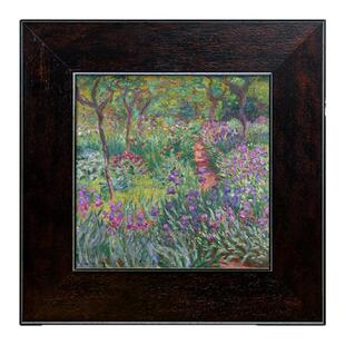 中古风画框北欧复古风向日葵客厅装饰画餐厅挂画玄关画合集摆件