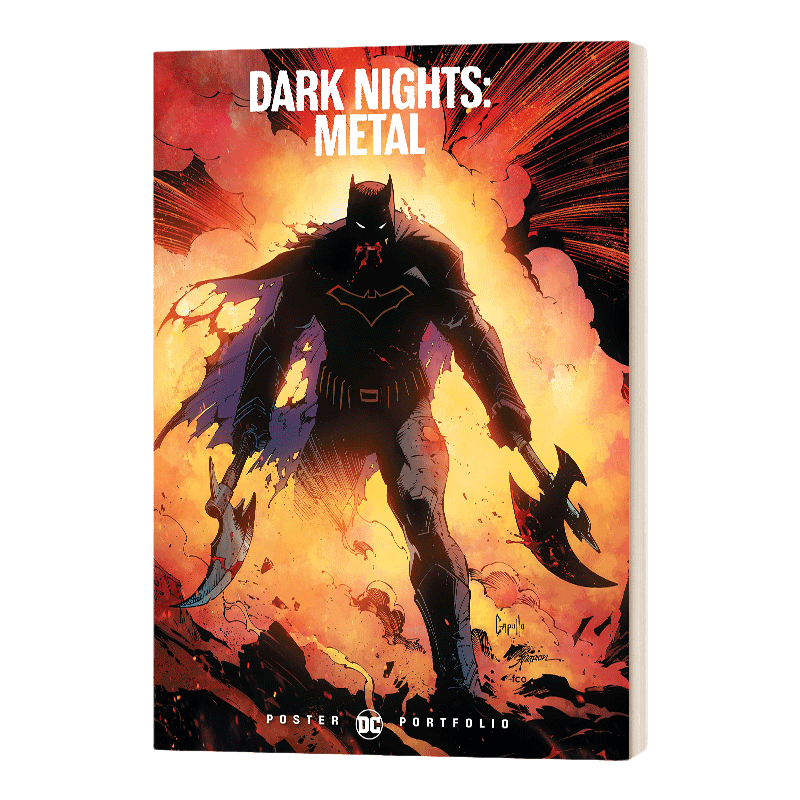 英文原版 DC Poster Portfolio Dark Nights Metal DC海报集 漫画艺术 英文版 进口英语原版书籍