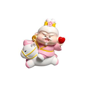 2025财神马上发财盲盒新年迎财公仔摆件好寓意家居装饰品桌面手办