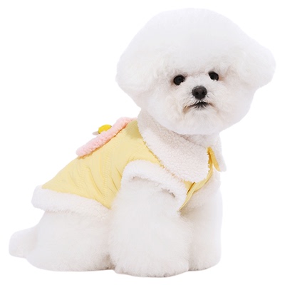 Hoopet x 小黄人联名 狗狗衣服秋冬季外出保暖防掉毛加厚小狗衣服