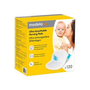 【自营】美德乐防溢乳垫超薄透气孕妇哺乳期产后纯羊脂乳头膏乳盾