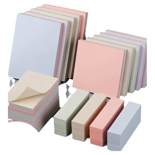 便利贴高颜值可撕便签纸学生用索引便签贴纸初中生学习必备用品卡通少女n次贴办公用粘性强标签纸可爱告示贴