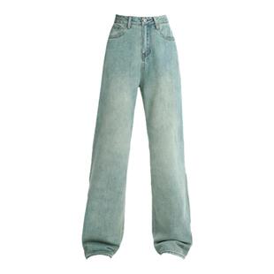 巨好看的高腰弹力牛仔裤女款2025秋冬新款修身马蹄裤微喇叭长裤子