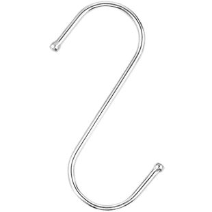 【30/10个】不锈钢S型挂钩加粗腊肉钩宿舍挂衣钩多功能s挂钩s钩子