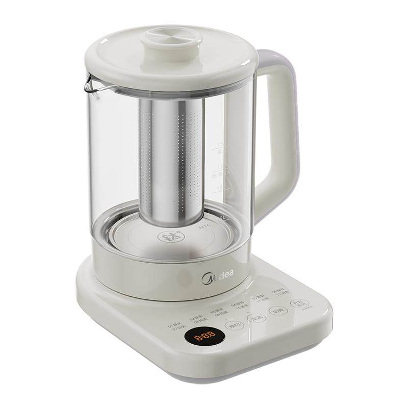 【纯钛】美的养生壶恒温办公室小型炖煮一体煮茶器烧水壶2026新款