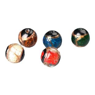 精工古法手工香灰琉璃散珠子手串五色红蓝绿白棕手链diy配件饰品