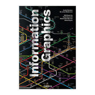 【现货】Information Graphics 信息图表 平面设计 视觉传达 英文版 TASCHEN出版 英文原版图书籍进口正版 Sandra Rendgen