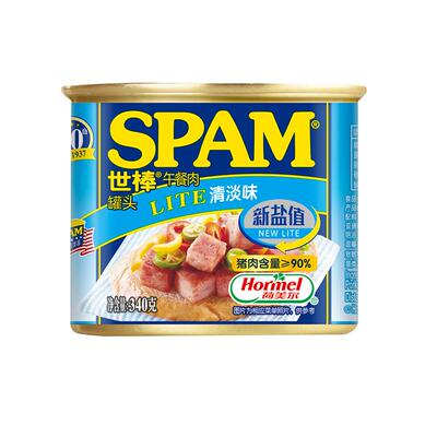 SPAM世棒午餐肉罐头早餐泡面搭档