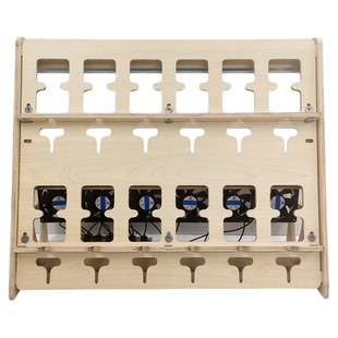 新品店长推存竖放多机位桌面充电散热摆架10-20-30手机展示支架子