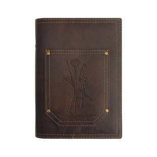 复古文艺a5软皮活页笔记本a6活页本手账本高颜值日记本商务记事本