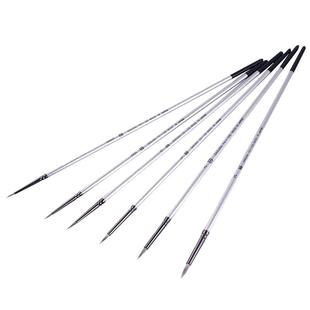 樱花尼龙勾线笔描边笔美甲笔尼龙水粉油画丙烯特细毛笔面相笔描笔