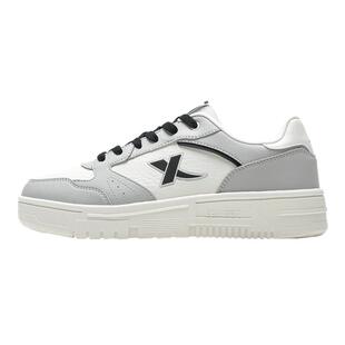 特步男鞋皮面板鞋2026新款官方旗舰店正品休闲鞋子软底轻便运动鞋