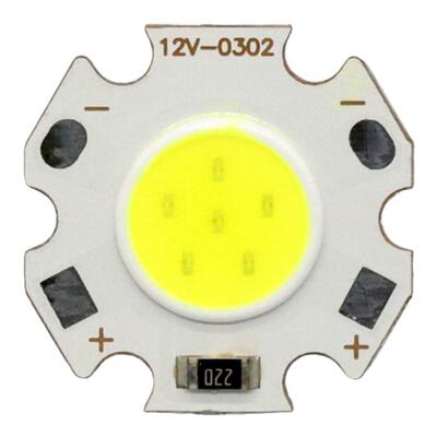 3w圆形cob灯珠3.7v5v12v24v灯板
