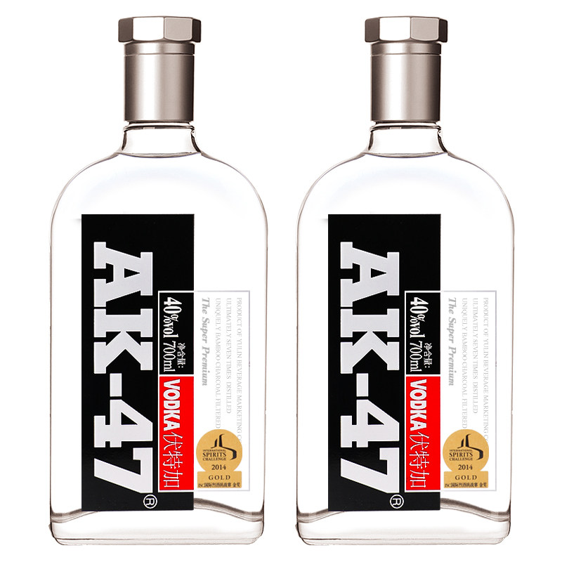 ak47伏特加烈酒高度非白兰地原味