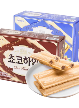 夹心蛋卷克丽安榛子威化饼干