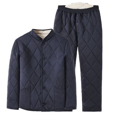 棉袄棉裤加绒加厚保暖舒适