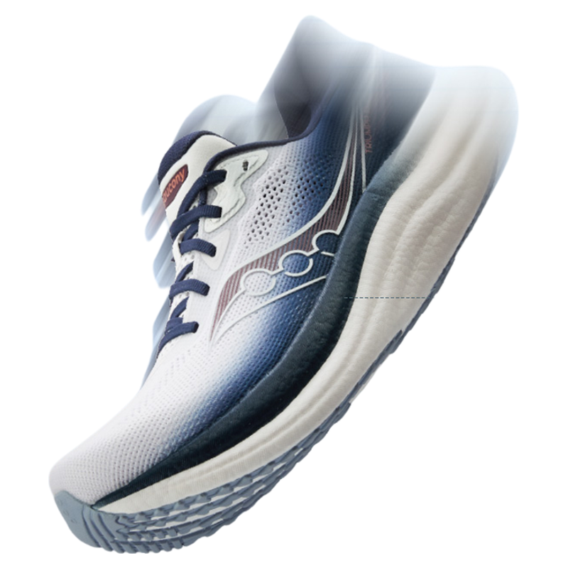 Saucony索康尼官方 TRIUMPH23 胜利23女专业训练缓震跑鞋