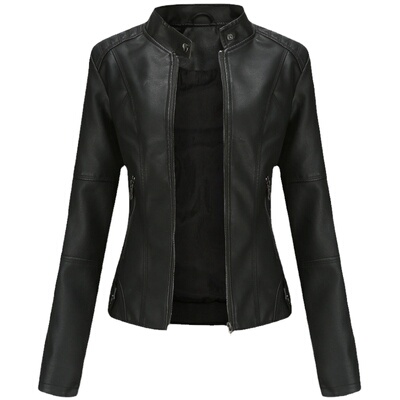 原创小众皮衣外套水洗皮