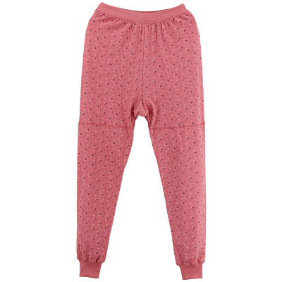 中老年加厚全棉护膝护腰女士秋裤