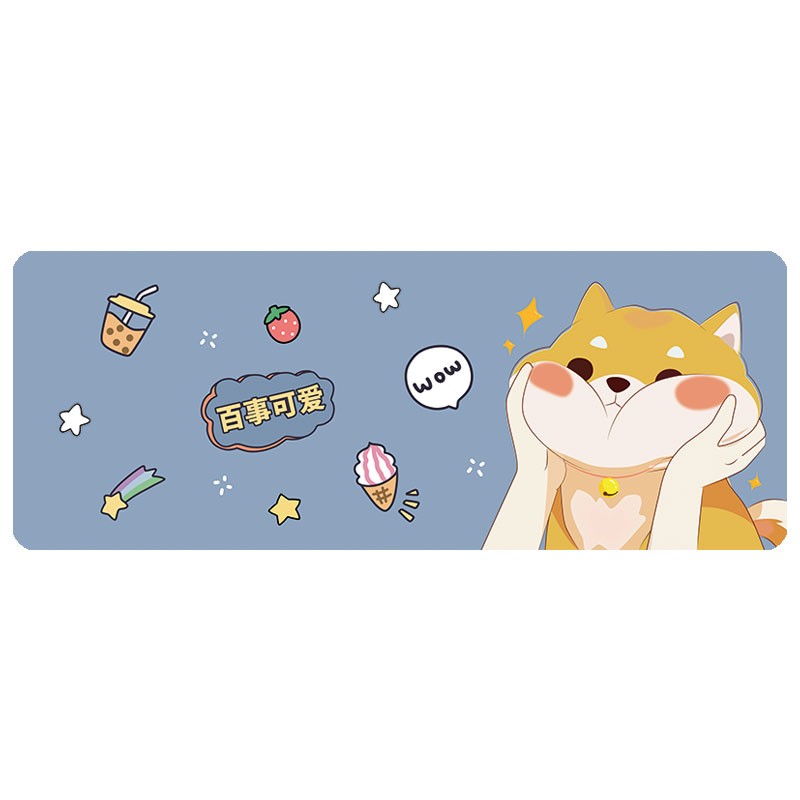 可爱女生超大号鼠标垫