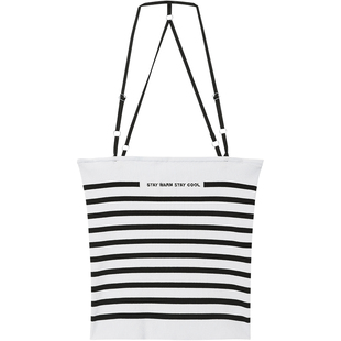 LINC金羽杰美背吊带女设计感细带针织吊带背心女内搭S242SW325Y