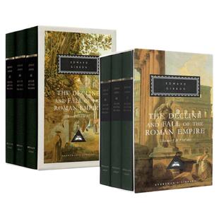 英文原版 Decline and Fall Roman Empire 罗马帝国衰亡史1-6 精装收藏版 爱德华吉本Edward Gibbon
