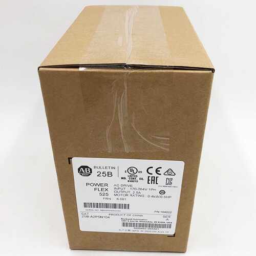 议价25B-A2P5N104全新ABPowerflex5230.4KW变频器25BA2P5N104质保