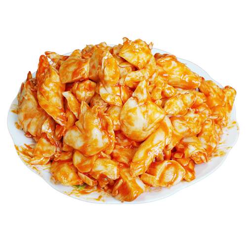 杏鲍菇香辣下饭菜零食大包装小咸菜红油大袋8斤整箱2袋真空装包邮