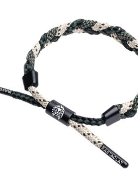 RASTACLAT迷彩方格手链绳